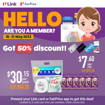 FairPrice-Link-Members-Promo-350x350 18-21 May 2023: FairPrice Link Members Promo