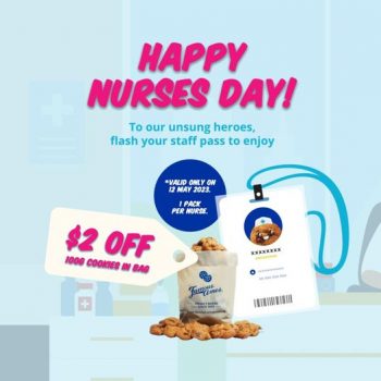 Famous-Amos-Nurses-Day-Special-Deal-350x350 12 May 2023: Famous Amos Nurses Day Special Deal