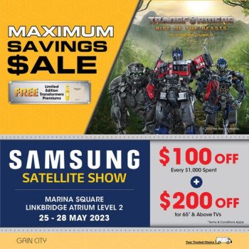 Gain-City-Maximum-Savings-Sale-350x350 25-28 May 2023: Gain City  Maximum Savings Sale