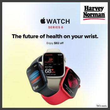 Harvey-Norman-Apple-Watch-Series-8-Promo-350x350 31 May 2023 Onward: Harvey Norman Apple Watch Series 8 Promo