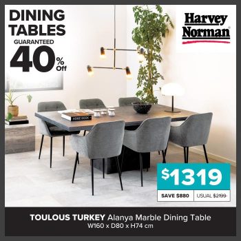 Harvey-Norman-Dining-Table-40-off-Promotion-2-350x350 22 May 2023 Onward: Harvey Norman Dining Table 40% off Promotion