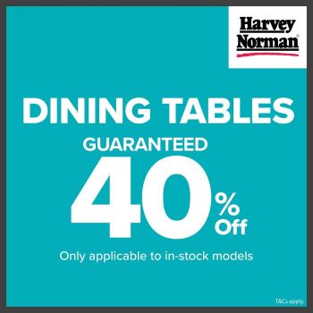 Harvey-Norman-Dining-Table-40-off-Promotion-350x350 22 May 2023 Onward: Harvey Norman Dining Table 40% off Promotion