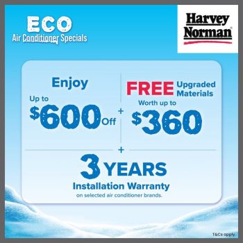 Harvey-Norman-Eco-Air-Conditioner-Specials-1-350x350 Now till 31 May 2023: Harvey Norman Eco Air Conditioner Specials