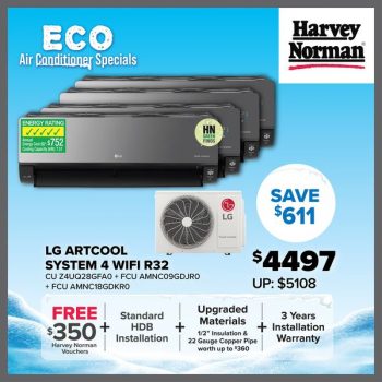 Harvey-Norman-Eco-Air-Conditioner-Specials-2-350x350 Now till 31 May 2023: Harvey Norman Eco Air Conditioner Specials