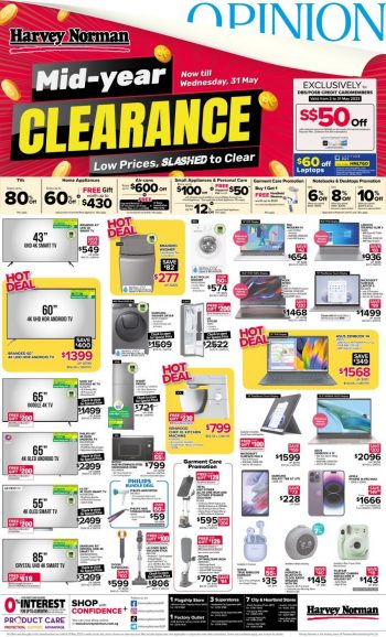 Harvey-Norman-Mid-Year-Clearance-Sale-1-1-350x578 Now till 31 May 2023: Harvey Norman Mid-Year Clearance Sale