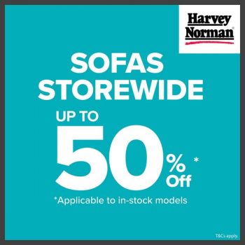 Harvey-Norman-Sofas-Promotion-350x350 16 May 2023 Onward: Harvey Norman Sofas Storewide Sale