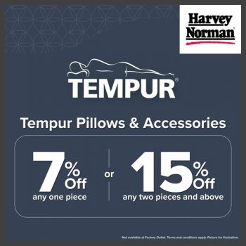 Harvey-Norman-Tempur-Pillows-Accessories-Promo-350x350 18 May 2023 Onward: Harvey Norman Tempur Pillows & Accessories Promo