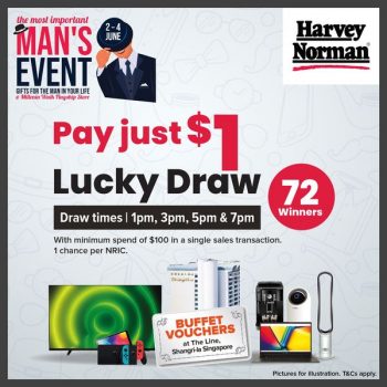 Harvey-Norman-The-Most-Important-Mans-Event-at-Millenia-Walk-3-350x350 2-4 Jun 2023: Harvey Norman The Most Important Man’s Event at Millenia Walk