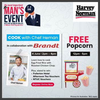 Harvey-Norman-The-Most-Important-Mans-Event-at-Millenia-Walk-6-350x350 2-4 Jun 2023: Harvey Norman The Most Important Man’s Event at Millenia Walk