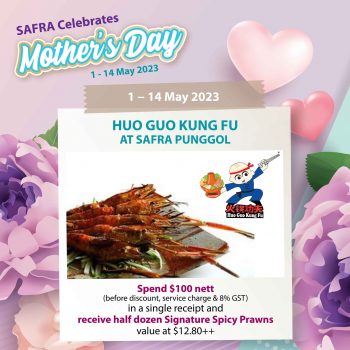 Huo-Guo-Kung-Fu-Mothers-Day-Special-at-SAFRA-Punggol-350x350 1-14 May 2023: Huo Guo Kung Fu Mothers Day Special at SAFRA Punggol