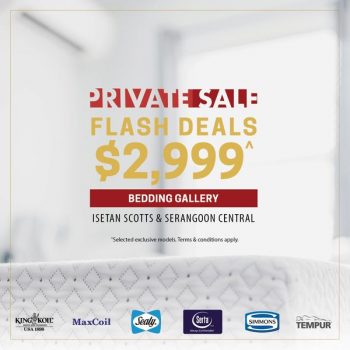 Isetan-Bedding-Gallery-Flash-Deals-350x350 19-20 May 2023: Isetan Bedding Gallery Flash Deals