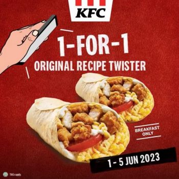 KFC-1-for-1-App-Exclusive-Deals-Promotion-1-350x350 1-30 Jun 2023: KFC 1-for-1 App Exclusive Deals Promotion