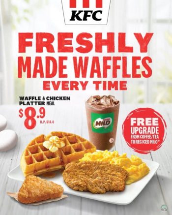 KFC-Breakfast-Waffle-Chicken-Platter-Meal-@-8.90-Promotion-350x437 17 May-11 Jun 2023: KFC Breakfast Waffle & Chicken Platter Meal @ $8.90 Promotion