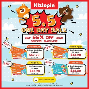 Kiztopia-5.5-One-Day-Sale-350x350 5 May 2023: Kiztopia 5.5 One Day Sale