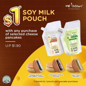 Mr-Bean-1-Soy-Milk-Pouch-Promo-350x350 19 May 2023 Onward: Mr Bean $1 Soy Milk Pouch Promo