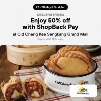 Old-Chang-Kee-50-OFF-With-ShopBack-Pay-Promotion-at-Sengkang-Grand-Mall-350x350 27 May-4 Jun 2023: Old Chang Kee 50% OFF With ShopBack Pay Promotion at Sengkang Grand Mall