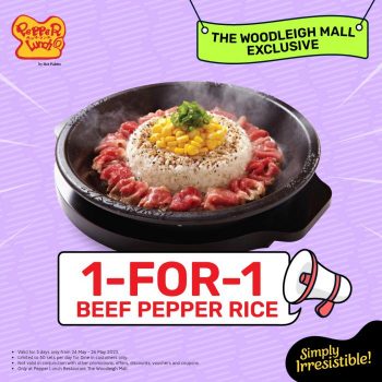 Pepper-Lunch-1-for-1-Beef-Pepper-Rice-Opening-Promotion-at-The-Woodleigh-Mall-350x350 24-26 May 2023: Pepper Lunch 1-for-1 Beef Pepper Rice Opening Promotion at The Woodleigh Mall