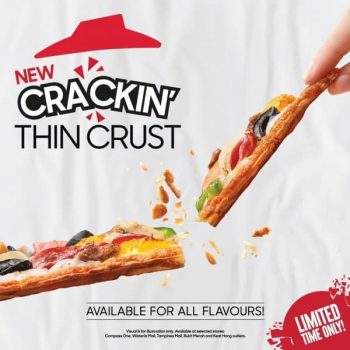 Pizza-Hut-New-Crackin-Thin-Crust-Special-350x350 24 May-23 Jun 2023: Pizza Hut New Crackin’ Thin Crust Special