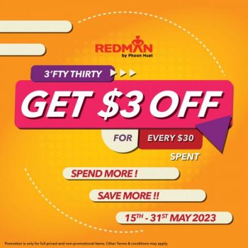 Redman-3-OFF-Promotion-350x350 15-31 May 2023: Redman $3 OFF Promotion