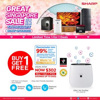 Sharp-Great-Singapore-Sale-350x350 30 May-1 Jun 2023: Sharp Great Singapore Sale
