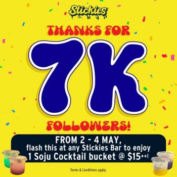 Stickies-Bar-Special-Deal-350x350 2-4 May 2023: Stickies Bar Special Deal