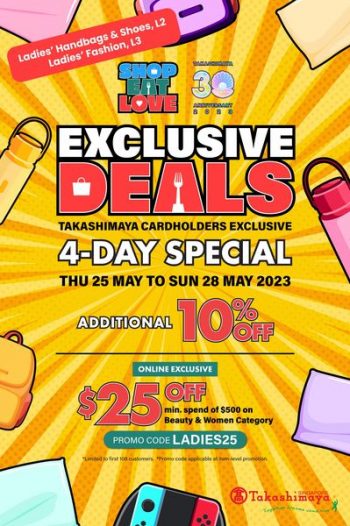 Takashimaya-4-Day-Special-Deals-350x526 25-28 May 2023: Takashimaya 4 Day Special Deals