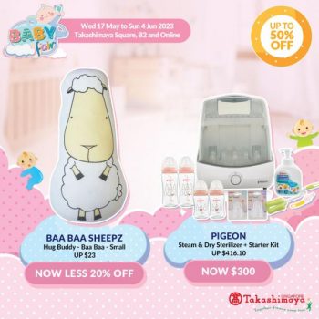 Takashimaya-Baby-Fair-Sale-1-350x350 17 May-4 Jun 2023: Takashimaya Baby Fair Sale