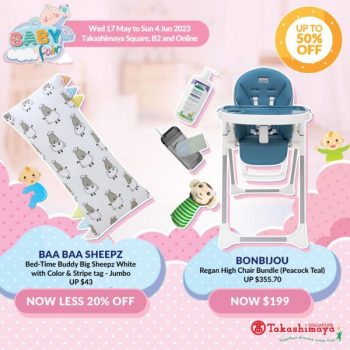 Takashimaya-Baby-Fair-Sale-2-350x350 17 May-4 Jun 2023: Takashimaya Baby Fair Sale