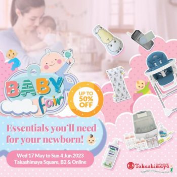 Takashimaya-Baby-Fair-Sale-350x350 17 May-4 Jun 2023: Takashimaya Baby Fair Sale