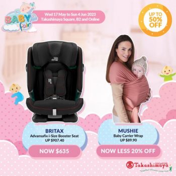 Takashimaya-Baby-Fair-Sale-6-350x350 17 May-4 Jun 2023: Takashimaya Baby Fair Sale