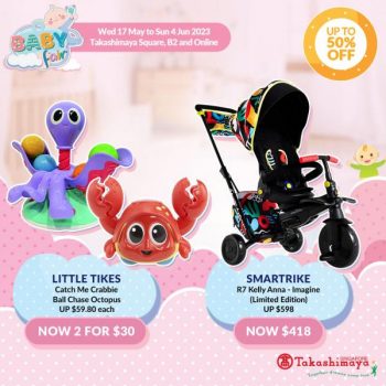 Takashimaya-Baby-Fair-Sale-8-350x350 17 May-4 Jun 2023: Takashimaya Baby Fair Sale