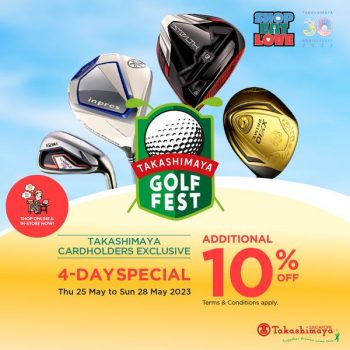 Takashimaya-Golf-Fest-Deal-350x350 25-28 May 2023: Takashimaya Golf Fest Deal