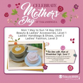 Takashimaya-Mothers-Day-Promo-350x350 1-14 May 2023: Takashimaya Mother's Day Promo