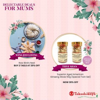 Takashimaya-Mothers-Day-Special-3-350x350 Now till 14 May 2023: Takashimaya Mother's Day Special