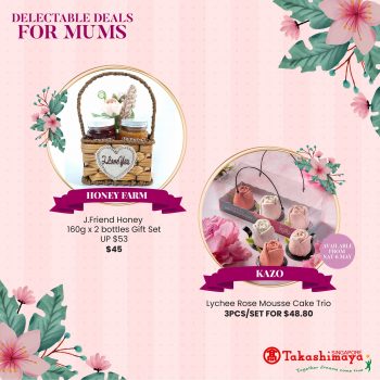 Takashimaya-Mothers-Day-Special-7-350x350 Now till 14 May 2023: Takashimaya Mother's Day Special