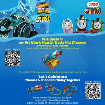 Thomas-Friends-Birthday-Carnival-and-Hot-Wheels-Monster-Trucks-Mini-Challenge-at-BHG-Bugis-2-350x350 Now till 23 May 2023: Thomas & Friends Birthday Carnival and Hot Wheels Monster Trucks Mini Challenge at BHG Bugis