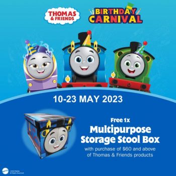 Thomas-Friends-Birthday-Carnival-and-Hot-Wheels-Monster-Trucks-Mini-Challenge-at-BHG-Bugis-350x350 Now till 23 May 2023: Thomas & Friends Birthday Carnival and Hot Wheels Monster Trucks Mini Challenge at BHG Bugis