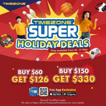 Timezone-Super-Holiday-Deals-Promotion-350x350 29-31 May 2023: Timezone Super Holiday Deals Promotion