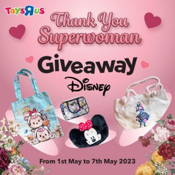 Toys-R-Us-Mothers-Day-Giveaway-350x350 1-7 May 2023: Toys"R"Us Mother's Day Giveaway