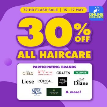 Watsons-Online-30-OFF-All-Haircare-Promotion-350x350 15-17 May 2023: Watsons Online 30% OFF All Haircare Promotion