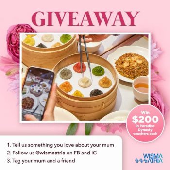 Wisma-Atria-Mothers-Day-Giveaway-350x350 Now till 19 May 2023: Wisma Atria Mother’s Day Giveaway