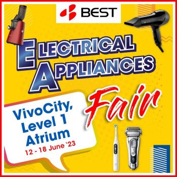 BEST-Denki-Electrical-Appliances-Fair-Promotion-at-VivoCity-350x350 12-18 Jun 2023: BEST Denki Electrical Appliances Fair Promotion at VivoCity