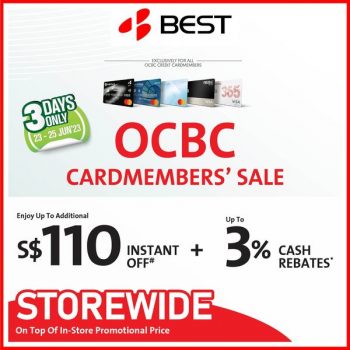 BEST-Denki-OCBC-Cardmembers-Sale-1-350x350 23 Jun 2023 Onward: BEST Denki OCBC Cardmembers' Sale