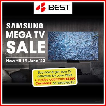 BEST-Denki-Samsung-Mega-TV-Sale-350x350 Now till 19 Jun 2023: BEST Denki Samsung Mega TV Sale