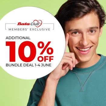 Bata-Club-Members-Additional-10-OFF-Bundle-Deal-Promotion-350x350 1-4 Jun 2023: Bata Club Members Additional 10% OFF Bundle Deal Promotion