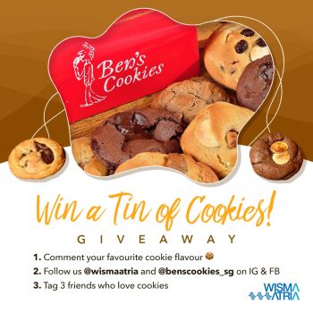 Bens-Cookies-Special-Giveaway-350x350 Now till 7 Jul 2023: Ben’s Cookies Special Giveaway