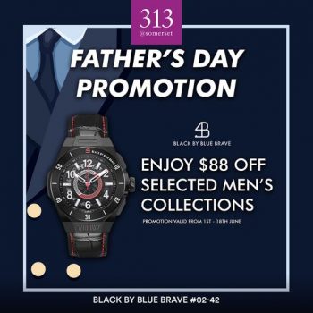 Black-by-Blue-Brave-Fathers-Day-Promo-at-313@Somerset-350x350 Now till 18 Jun 2023: Black by Blue Brave Father's Day Promo at 313@Somerset