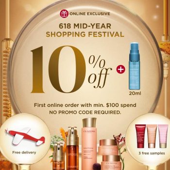 Clarins-Mid-Year-Shopping-Festival-Promotion-1-350x350 1-18 Jun 2023: Clarins Mid-Year Shopping Festival Promotion