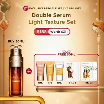 Clarins-Mid-Year-Shopping-Festival-Promotion-350x350 1-18 Jun 2023: Clarins Mid-Year Shopping Festival Promotion