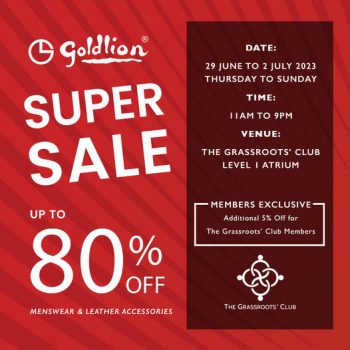 GOLDLION-Super-Sale-350x350 Now till 2 Jul 2023: GOLDLION Super Sale